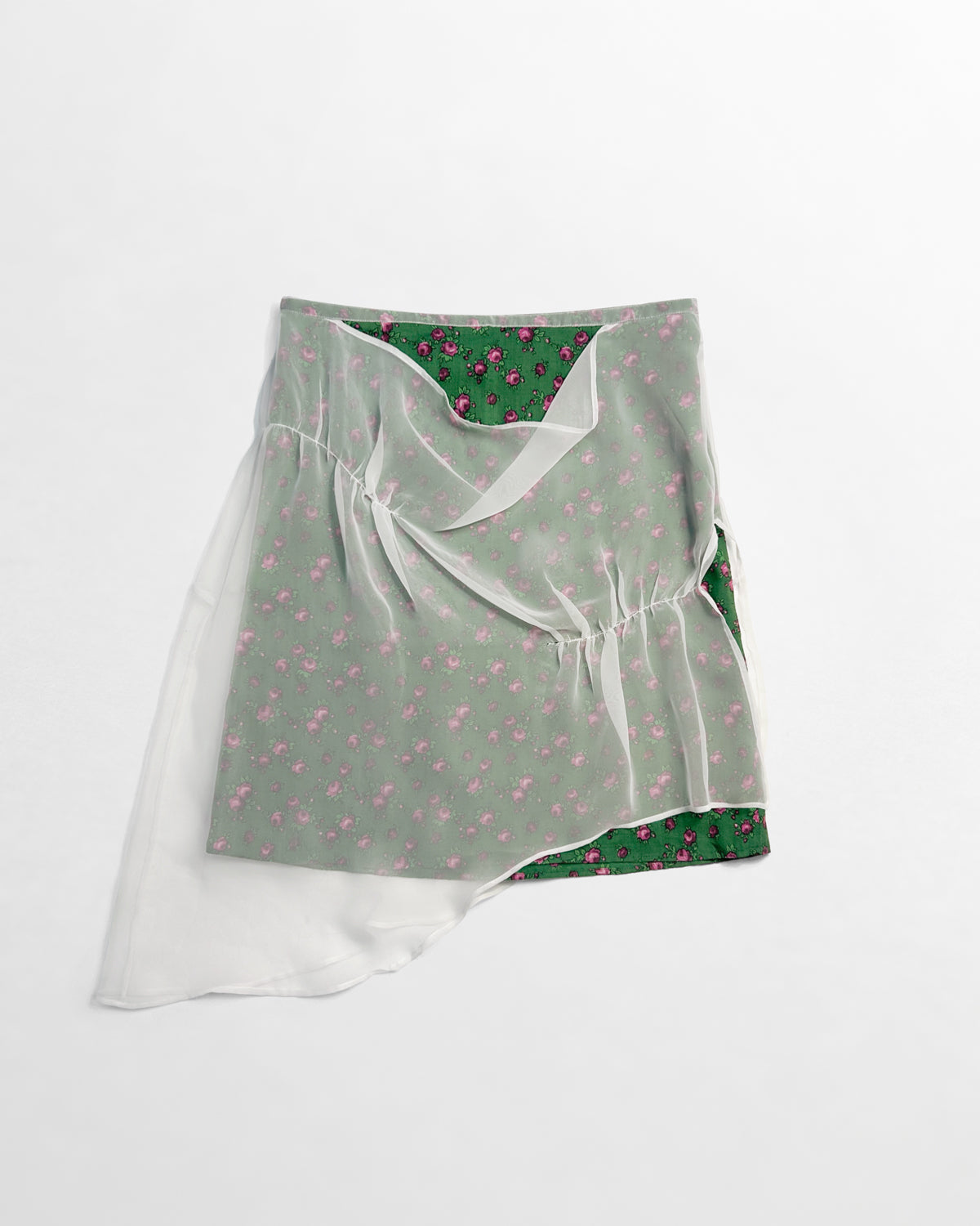Sunaokuwahara, Layered Floral Skirt