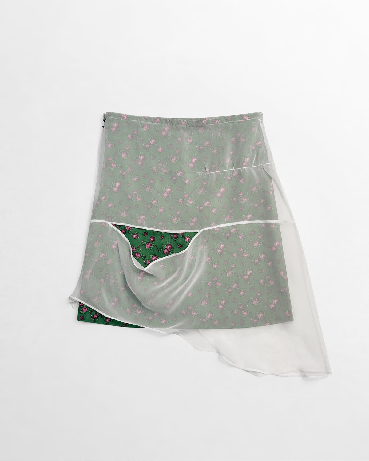 Sunaokuwahara, Layered Floral Skirt