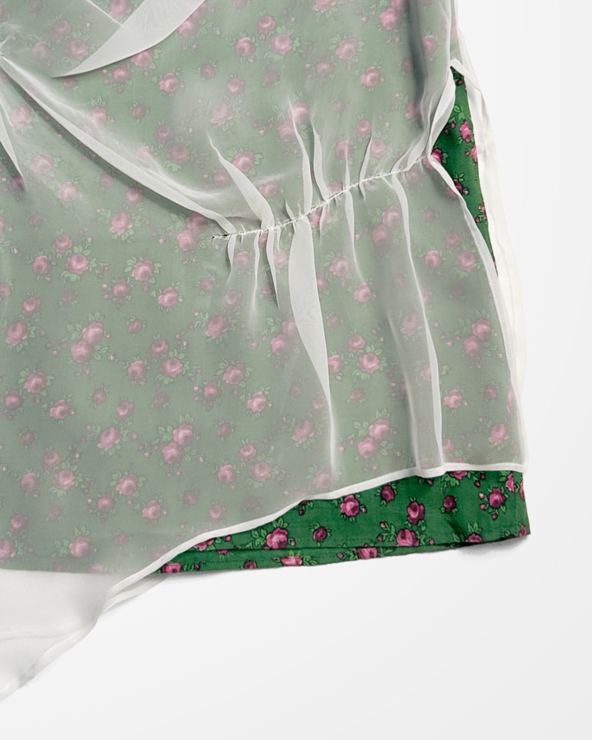 Sunaokuwahara, Layered Floral Skirt