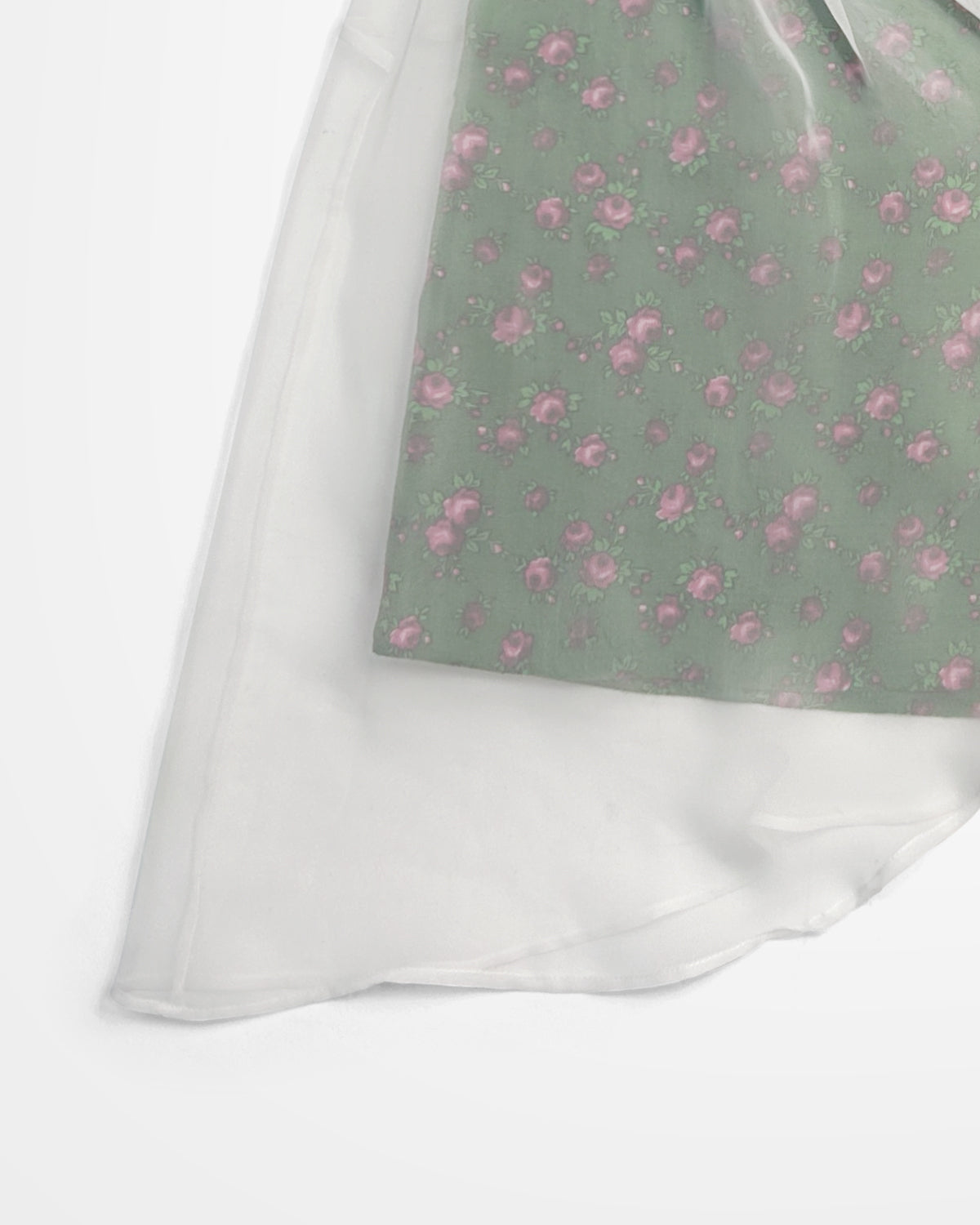 Sunaokuwahara, Layered Floral Skirt