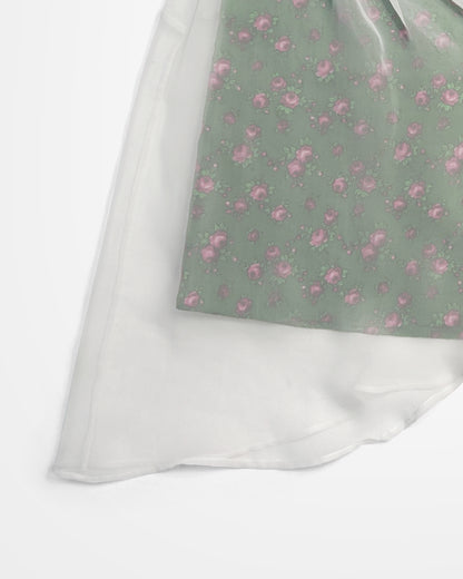Sunaokuwahara, Layered Floral Skirt