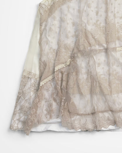 Sunaokuwahara, SS09 Layered Tulle Lace Tank