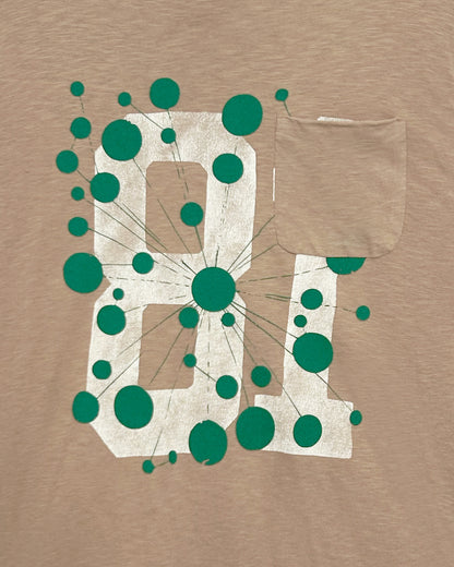 Undercover, AW11 Flocked Print Varsity Long-sleeve