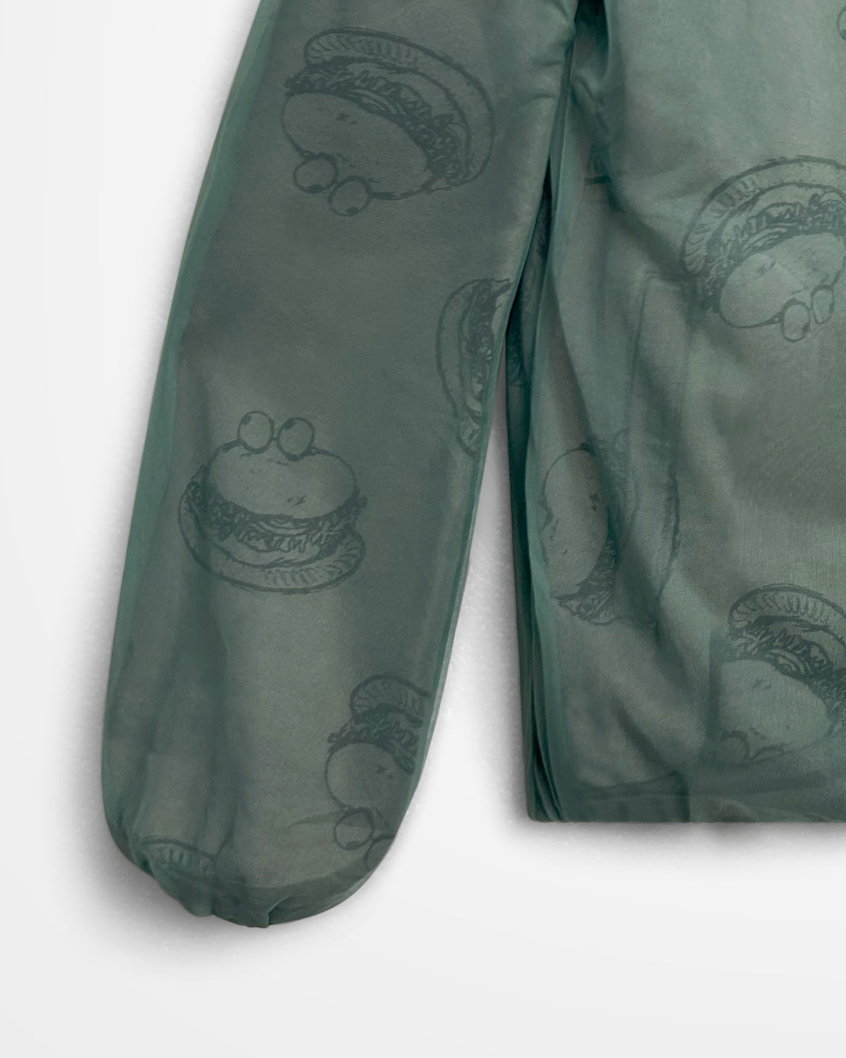 Undercover, SS02 Layered Tulle Jersey Track Jacket