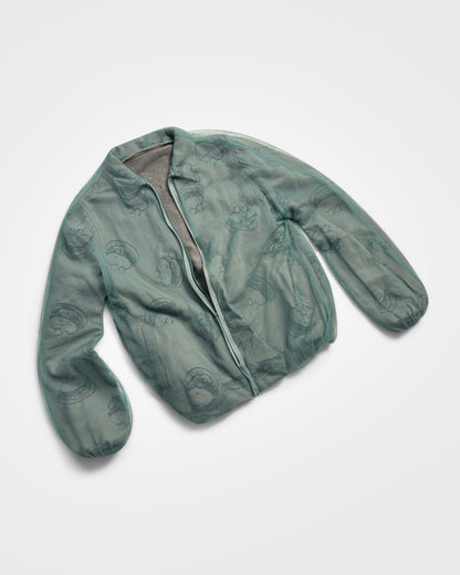 Undercover, SS02 Layered Tulle Jersey Track Jacket