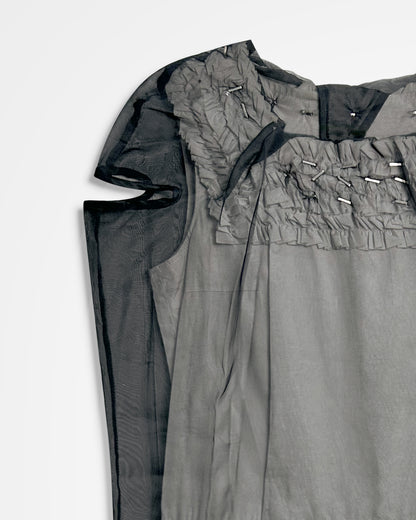 Undercover, SS02 Stapled Layered Tulle Dress