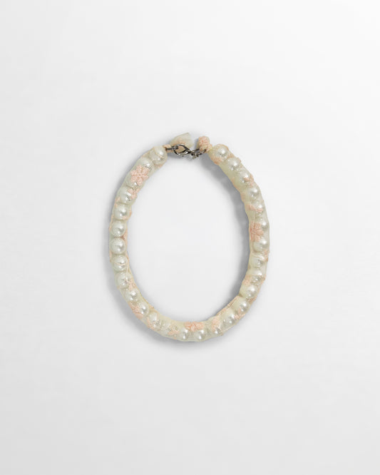 Undercover, SS02 Floral Tulle Pearl Necklace