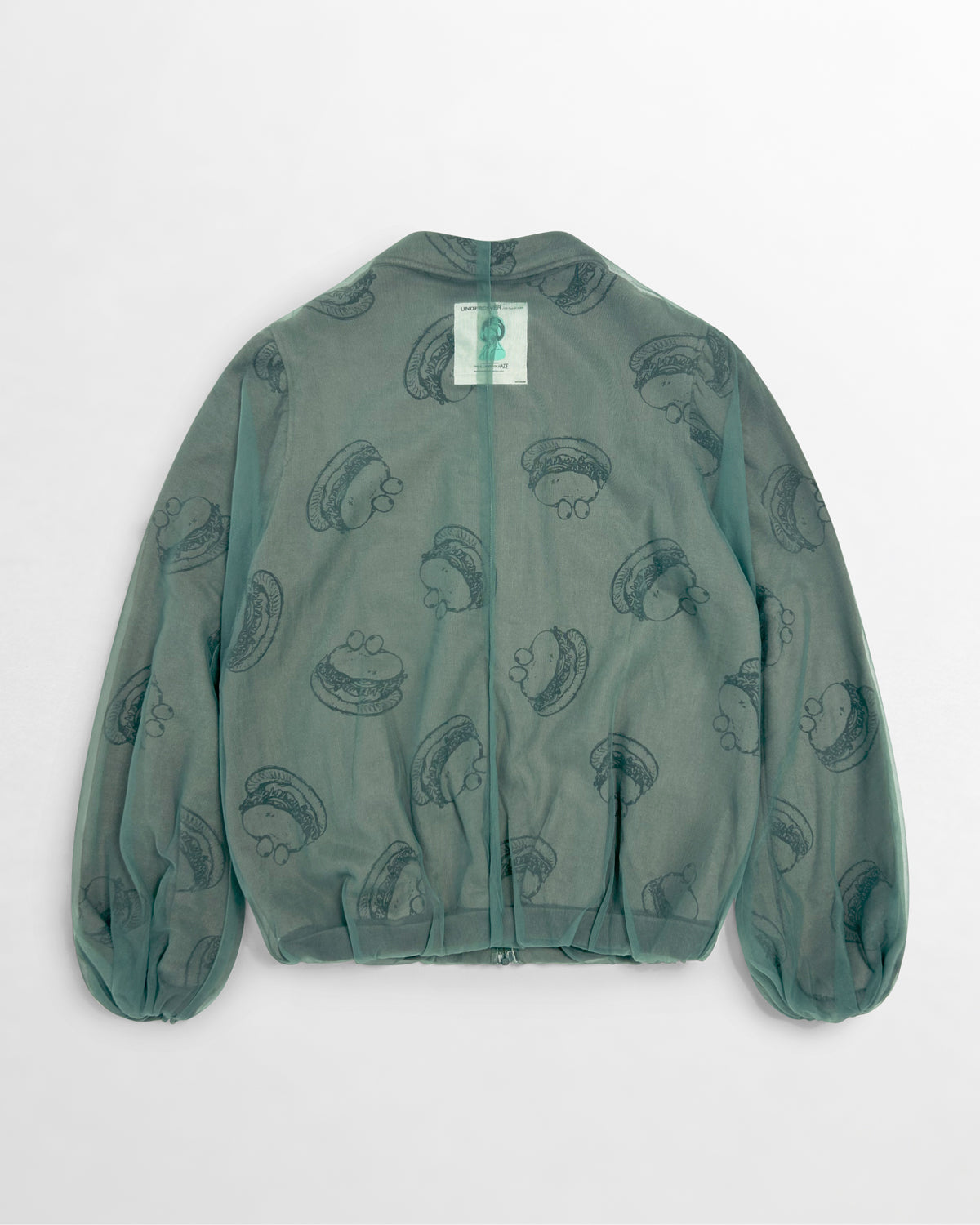 Undercover, SS02 Layered Tulle Jersey Track Jacket