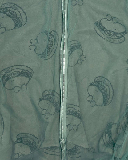 Undercover, SS02 Layered Tulle Jersey Track Jacket