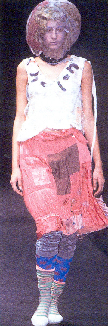 Undercover, SS02 Patchwork Deconstructed Skirt