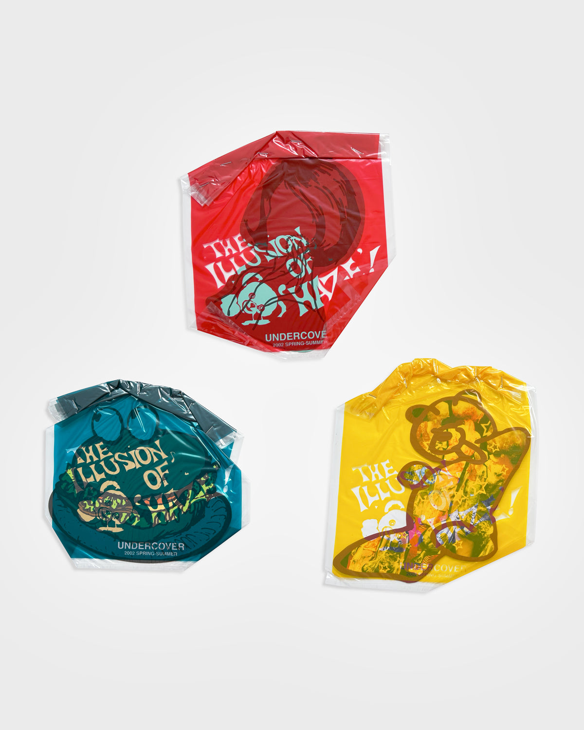 Undercover, SS02 Plastic Wrapped Sticker Set