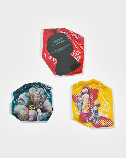 Undercover, SS02 Plastic Wrapped Sticker Set