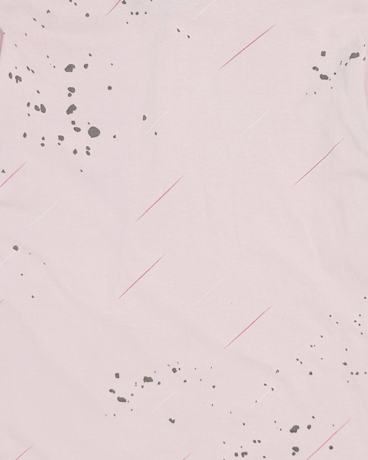 Undercover, SS02 Splattered Zipper Long-Sleeve Polo Top