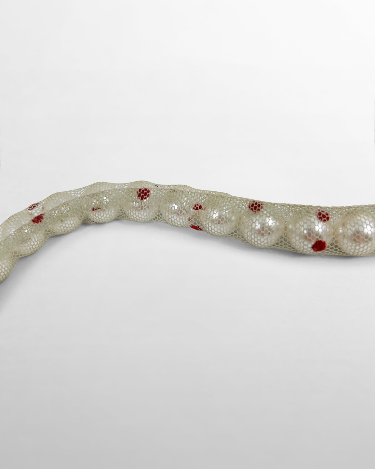 Undercover, SS02 Spotted Tulle Pearl Necklace