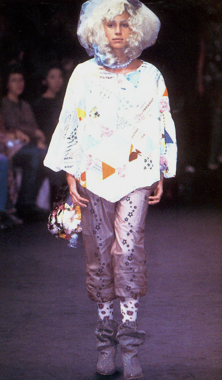 Undercover, SS02 Spotted Tulle Pearl Necklace