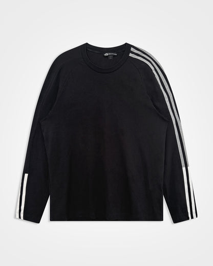Y3 x Adidas, Three-Stripe Long-sleeve