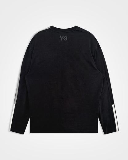 Y3 x Adidas, Three-Stripe Long-sleeve