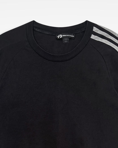 Y3 x Adidas, Three-Stripe Long-sleeve