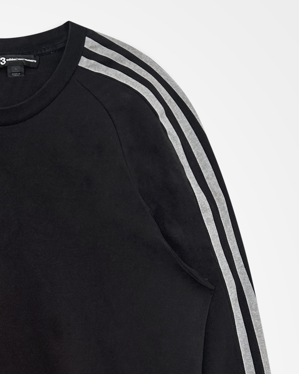 Y3 x Adidas, Three-Stripe Long-sleeve